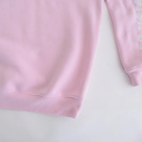 Vintage Pink w Embroidered Washington DS Patriotic Crewneck Sweater M - Picture 8 of 11